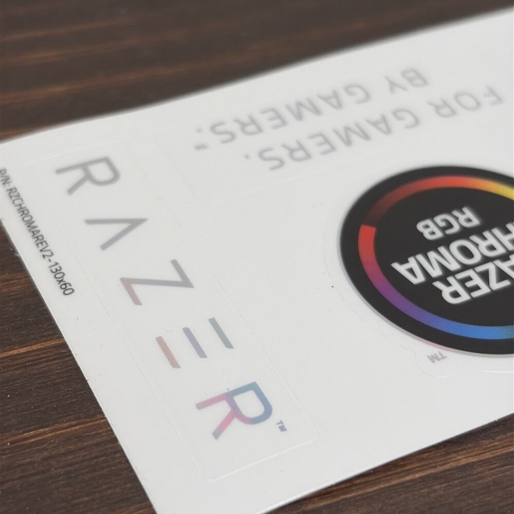 Razer Chroma Stickers RZCHROMA-V2 OEM - Picture 5 of 7